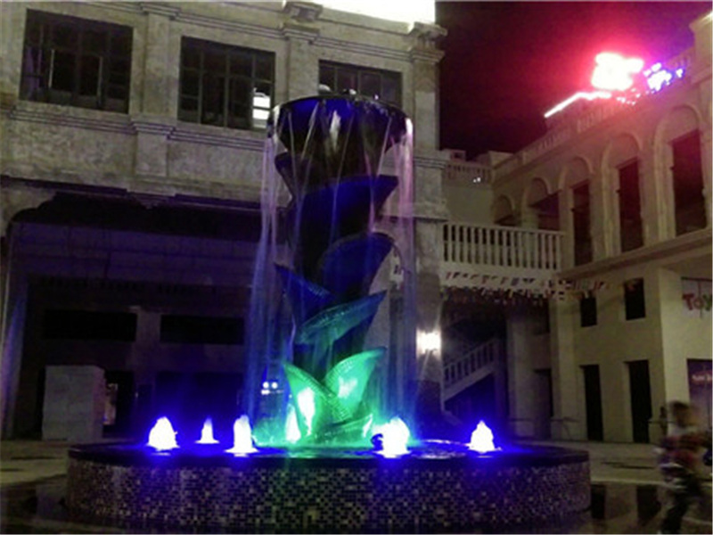 西溪里鑄銅跌水景觀